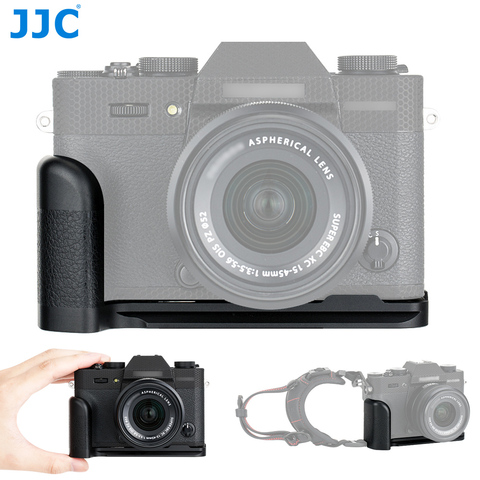 JJC caméra poignée de main plaque de dégagement rapide L support de support pour Fujifilm X-T30 X-T20 X-T10 XT30 XT20 XT10 remplace Fuji MHG-XT10 ► Photo 1/6