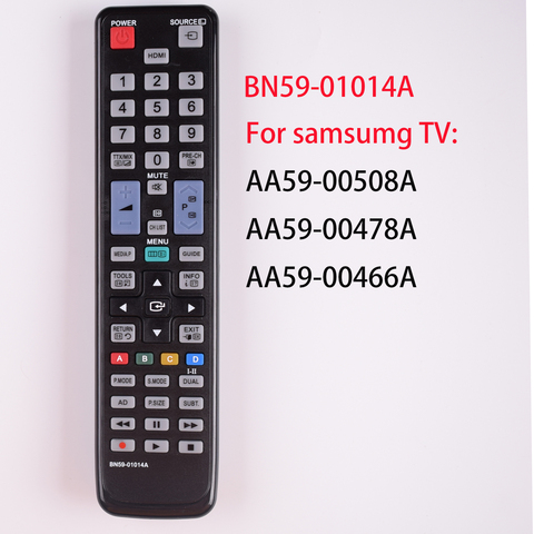 Télécommande BN59-01014A pour Samsung TV AA59-00508A AA59-00478A Console de remplacement de AA59-00466A ► Photo 1/6