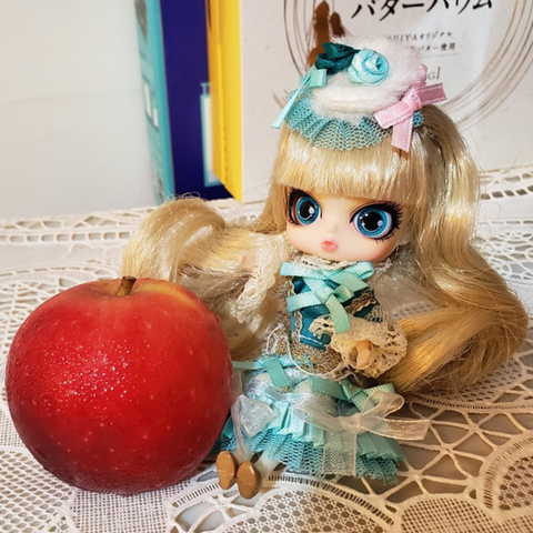 Mini poupée princesse originale de 13cm avec vêtements, jolie petite poupée Kawaii, offre limitée ► Photo 1/6