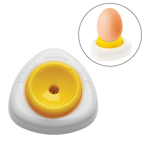 1pc oeuf piercing er Pricker diviseurs batteur avec serrure cuisine artisanat semi-automatique cuisine Gadget oeuf outil craquelin outils de cuisson ► Photo 1/6