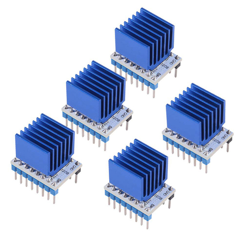 Pilote de moteur pas à pas d'imprimante 3D, TMC2208 V1.2, support de Module de moteur pas à pas avec dissipateur de chaleur pour pièces d'imprimante 3D ► Photo 1/6