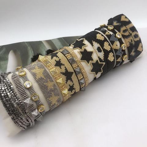ZHONGVI Miyuki – Bracelets en perles pour femmes, étoile, mode mexicaine, bijoux ajustables, cadeau, 2022 ► Photo 1/6