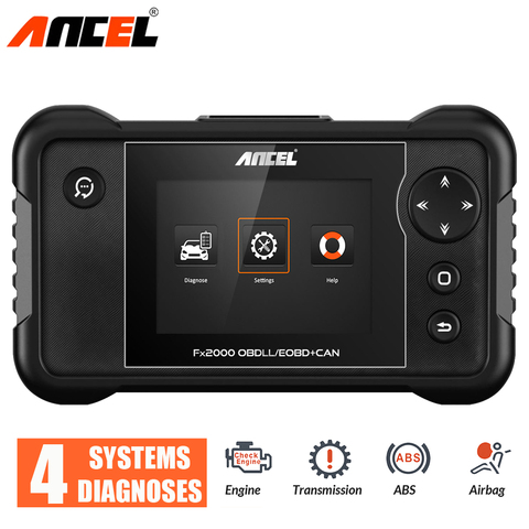 Scanner automobile professionnel OBD2 d'ancel FX2000 ABS SRS outil de Diagnostic de Transmission d'airbag Scanner d'obd 2 de Diagnostic de voiture ► Photo 1/6