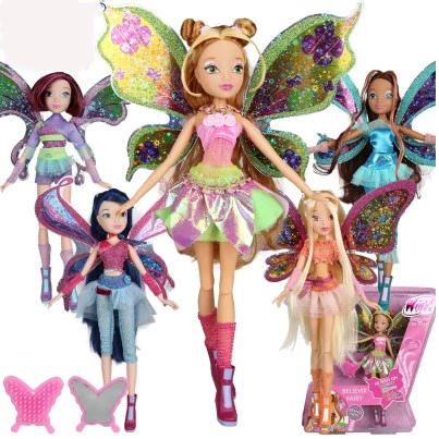 Croyance vix féerique & Lovix féerique arc-en-ciel poupée fille colorée figurines d'action féerique Bloom poupées avec des jouets classiques pour cadeau de fille ► Photo 1/1