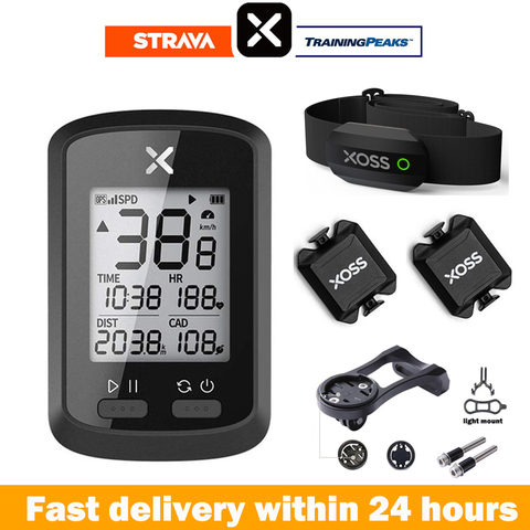 XOSS GPS vélo ordinateur G Plus sans fil vélo compteur de vitesse Bluetooth vélo Tracker étanche vélo de route vtt vélo ordinateur ► Photo 1/6