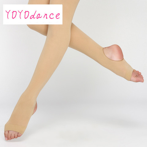 Collants pour femmes, taille haute, collants, doux, élastiques, pour le Ballet, pour adultes ► Photo 1/6