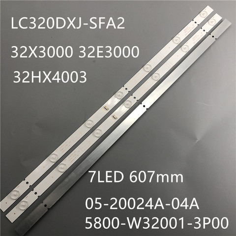 Barres de LED pour erissa 32LES71T2 32LES70T2, bande de rétro-éclairage LED, règle de ligne, 0P00 Ver00.00 RDL320HY ► Photo 1/5