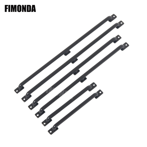 FIMONDA – garde-corps en métal, 2 pièces, 75mm/133mm/150mm de longueur, pour chenille 1/10 RC Traxxas TRX4 Axial SCX10 90046 D90 CC01 TF2 ► Photo 1/6