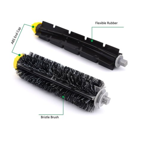 Brosse de rechange pour rouleau principal pour iRobot Roomba 600 Series 605 610 614 615 616 620 625 630 631 aspirateur batteur brosse à poils ► Photo 1/6