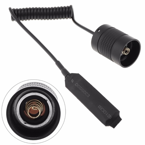 Pressostat à distance 25.5mm lampe de poche LED adapté pour C1 / G2 / G3 / 6P / 9P torche LED lampe Flash interrupteur adaptateur ► Photo 1/6