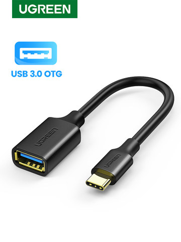 Ugreen USB C vers USB adaptateur OTG câble USB Type C mâle vers USB 3.0 2.0 femelle câble adaptateur pour MacBook Pro Samsung type-c adaptateur ► Photo 1/6