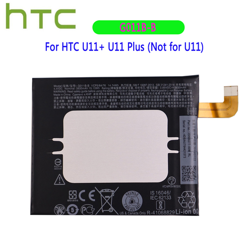 Batterie d'origine 3830mah G011B-B pour HTC U11 + U11 + U11 Plus (pas pour U11) ► Photo 1/4