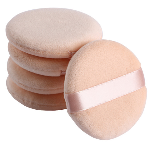 5 pièces/lot femmes visage visage corps beauté impeccable lisse cosmétique fond de teint poudre bouffée maquillage éponge bouffée taille: 8cm * 2cm ► Photo 1/4