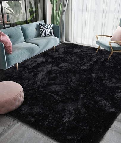 Tapis de salon moelleux de luxe tapis de salon pour enfants filles Super mignon confortable Shag tapis tapis moderne décor à la maison tapis de sol ► Photo 1/1