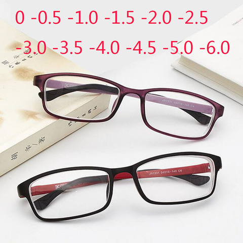 Lunettes TR90 ultralégères pour myopie unisexe, lunettes TR90, pour courte vue, degré 0.5,-1.0 -1.5 -2.0 -2.5 To -6.0 ► Photo 1/6