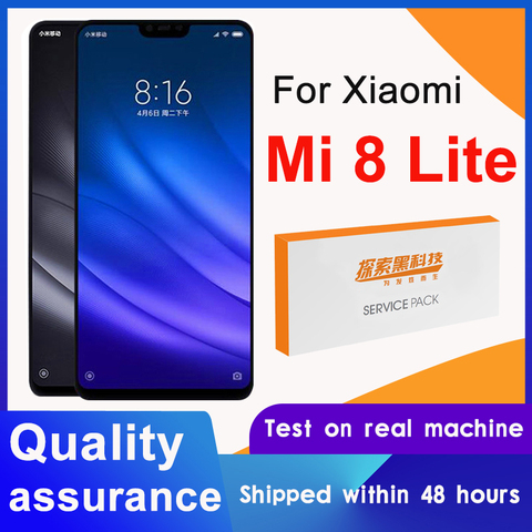 Ensemble écran tactile LCD de remplacement, 100% pouces, pour Xiaomi Mi 8 Lite, 6.26 testé ► Photo 1/6