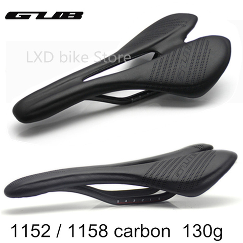 GUB – selle de vélo de route ultralégère en Fiber de carbone 1158, respirante et antidérapante, pour vtt et vtt, 1152 ► Photo 1/6