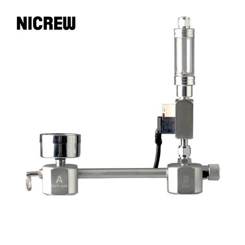 NICREW – Kit de générateur de CO2 pour Aquarium, régulateur de Co2, diffuseur, solénoïde, accessoires de plantation ► Photo 1/6