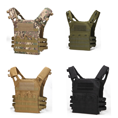 Gilet de Combat tactique vert de l'armée, vente en gros, JPC, chasse en plein air, Wargame, Paintball, plaque de protection, transporteur, gilet Airsoft ► Photo 1/6