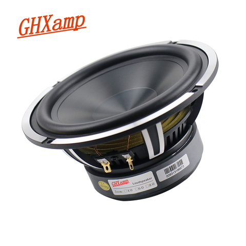 GHXAMP 6.5 pouces étanche Woofer haut-parleur voiture klaxon en fonte d'aluminium bassin cadre basse choc en céramique bassin 4OHM 50W 46HZ 1 pièces ► Photo 1/6