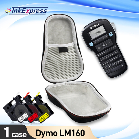 Boîte pour imprimante d'étiquettes Portable Dymo LabelManager, 160 280, boîte EVA pour imprimante d'étiquettes COLORPOP, sac de transport étui de protection bandes 45013 ► Photo 1/6