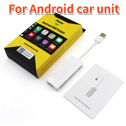 Carlinkit – Dongle CarPlay intelligent filaire, pour téléphone iPhone/Android, pour voitures, unité centrale (système Android), Airplay/Mirror/IOS13 ► Photo 1/6