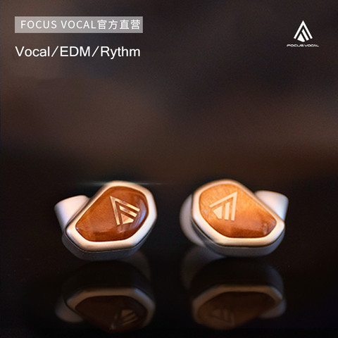 Focus Vocal/EDM/rythme 1DD pilote dynamique dans l'oreille écouteur HIFI DJ moniteur en cours d'exécution Sport écouteurs avec 2PIN 0.78MM connecteur TRI I3 ► Photo 1/6