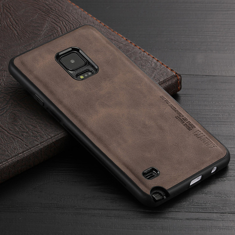 Étui souple en Silicone pour Samsung Galaxy S4 S5 Note 3 4 cuir Note3 Note4 étui pour Samsung S4 S5 Note 3 Note 4 ► Photo 1/6