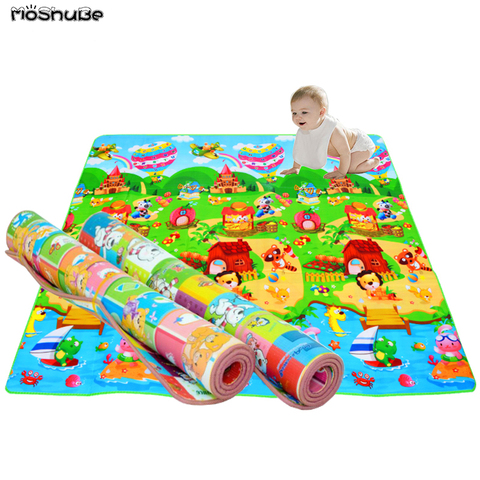 Tapis de jeu rampant pour bébés, épais 1cm 0.5cm, tapis de jeu éducatif Alphabet pour enfants, Puzzle activités, tapis de gymnastique, en mousse Eva, jouet pour enfants ► Photo 1/6