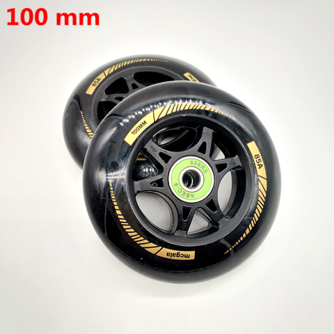 Livraison gratuite scooter roue 100*24mm 2 pcs/lot roulements ABEC-9 110*24 MM ► Photo 1/1