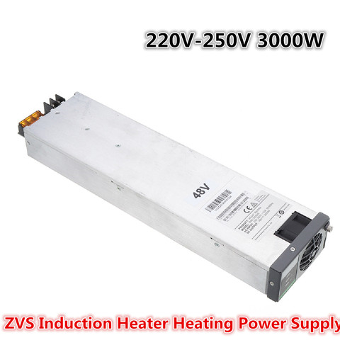 3000W 220V 62A ZVS Induction chauffage Induction chauffage alimentation Machine à découpage alimentation ► Photo 1/6