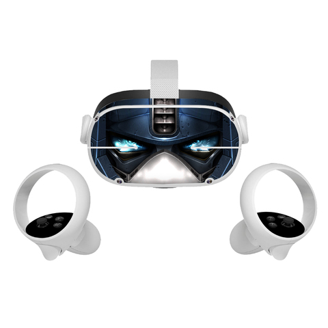 Autocollant de peau de décalcomanie de PVC de conception fraîche pour Oculus Quest 2 VR accessoires de lunettes autocollants de bande dessinée de réalité virtuelle pour Quest2 ► Photo 1/6