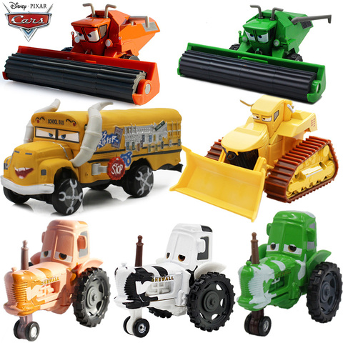 Disney Pixar Cars 2 3 métal moulé sous pression véhicule foudre McQueen Mater Jackson Storm Ramirez voiture jouet garçon enfant jouets cadeau de noël ► Photo 1/6