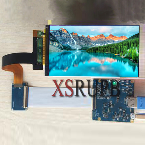 Module d'affichage LCD IPS 2k, 5.5 pouces, 2560x1440, HDMI vers MIPI, pour VR LCD WANHAO D7, imprimante 3d, projecteur ► Photo 1/3