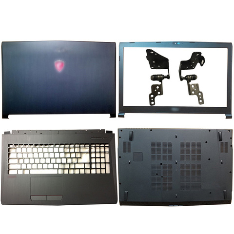 Pour ordinateur portable, écran LCD, lunette arrière, charnière/repose-mains/console, pour MSI GP72 GL72 GL72M, MS-1795, MS-1799, MS-179B, boîtier inférieur, nouveau ► Photo 1/6