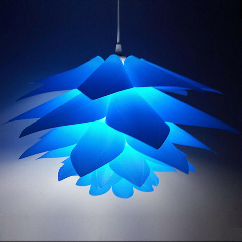 Plafonnier suspendu en forme de Lotus au design nordique moderne, luminaire décoratif d'intérieur, idéal pour un salon ou une chambre à coucher ► Photo 1/6