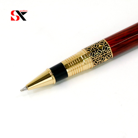 Yushun – stylo à bille en métal de luxe de haute qualité, stylo à rouleau, papeterie scolaire et de bureau, cadeau ► Photo 1/6