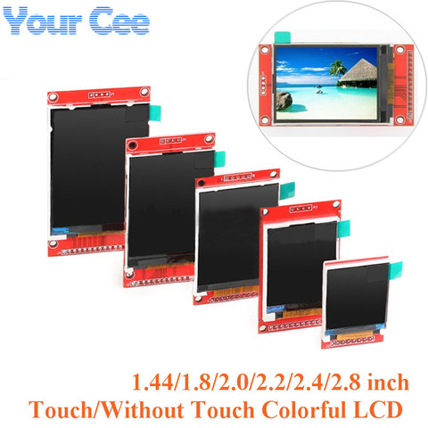 1.44/1.8/2.0/2.2/2.4/2.8 pouces coloré TFT LCD écran Module d'affichage SPI lecteur série ST7735 ILI9225 ILI9341128 * 128 240*320 ► Photo 1/6