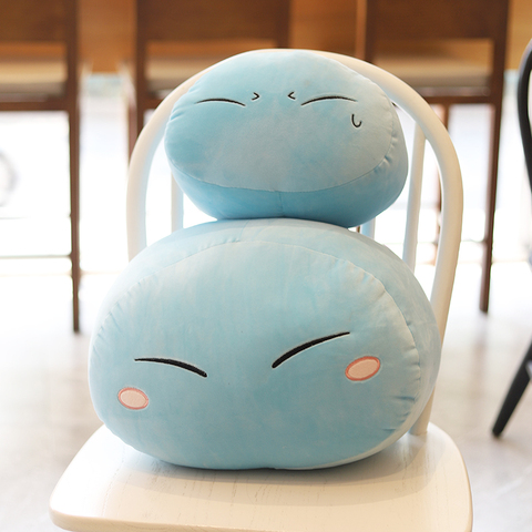 Rimuru Tempest jouets en peluche Anime cette fois je me suis réincarné comme un Slime Rimuru Tempest oreiller pour enfants bébé dessin animé cadeau ► Photo 1/1