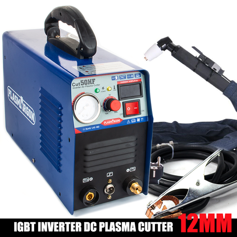 Machine de découpe Plasma haute fréquence 10-50A 110/220v, dispositif de découpe Plasma 50, Kit de consommables haute fréquence ► Photo 1/5