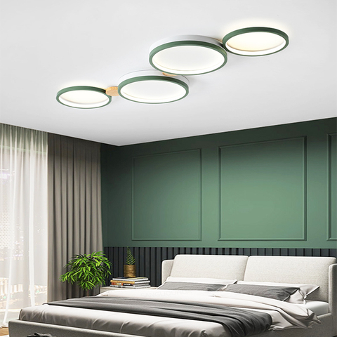 Moderne salon chambre LED plafonnier lustre restaurant couloir LED plafonnier lustre vente directe d'usine ► Photo 1/6