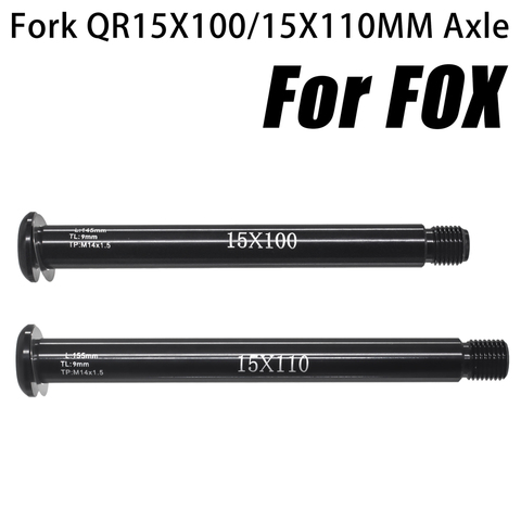 Fourche vtt QR15x100 QR15X110MM à travers le levier d'essieu accessoires pour FOX SC 32 34 36 série avant 50g ► Photo 1/6