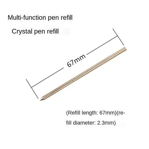 Stylo à bille, 10 pièces, cristal huileux, 0.5mm, fonction spéciale, stylo spécial ► Photo 1/4