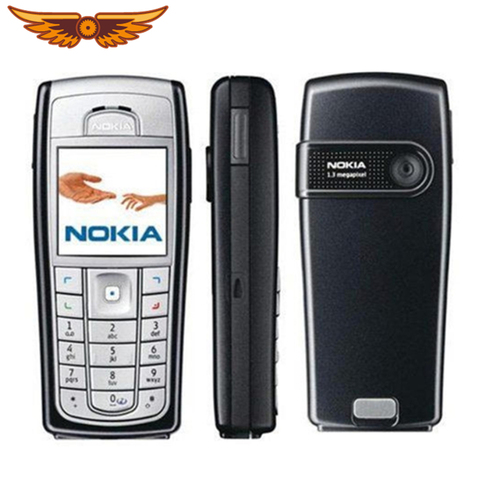 6230i Original débloqué Nokia 6230i 850mAh Support clavier russe et clavier arabe téléphone portable livraison gratuite ► Photo 1/6