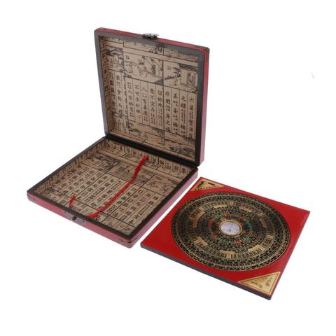 Outil chinois classique Feng Shui Luo Pan | Ancienne boussole, collecteurs de chance, diamètre de la boussole: 8.26 pouces ► Photo 1/6
