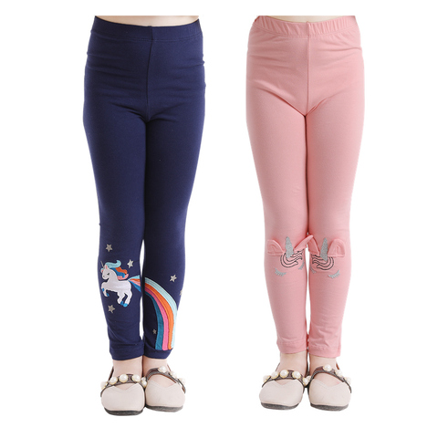 Leggings filles licorne 3-8 ans pantalons enfants collants garçons pantalons de Sport pour filles Leggings maigres coton dessin animé fille pantalon ► Photo 1/6