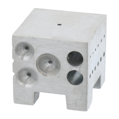 Mini acier dape Doming façonnage bloc Cube bijoux bijoutier poinçon outil ► Photo 1/6