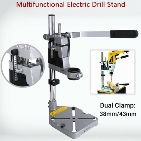 Support de perceuse électrique multifonctionnel, support de perceuse à main, banc de travail, perceuse, support universel, support d'étau, support d'outil rotatif ► Photo 1/6