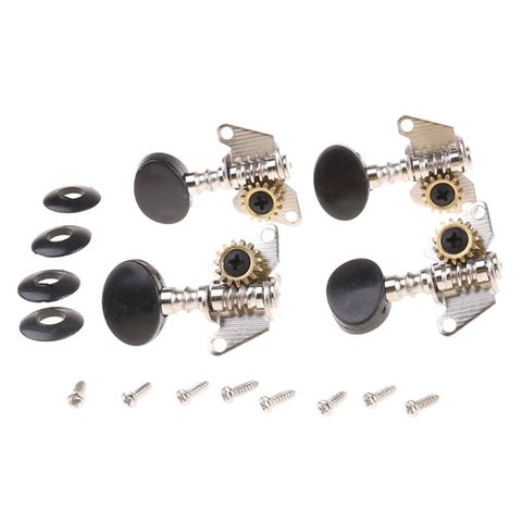 2R 2L Tuning chevilles Machine tête accordeurs pour 4 cordes ukulélé guitare accessoires guitare partie accessoires ► Photo 1/6