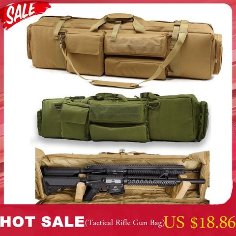 Sac à dos tactique M249 pour pistolet Airsoft, pour fusil de chasse militaire, étui de Protection pour pistolet d'extérieur avec sangle d'épaule ► Photo 1/6